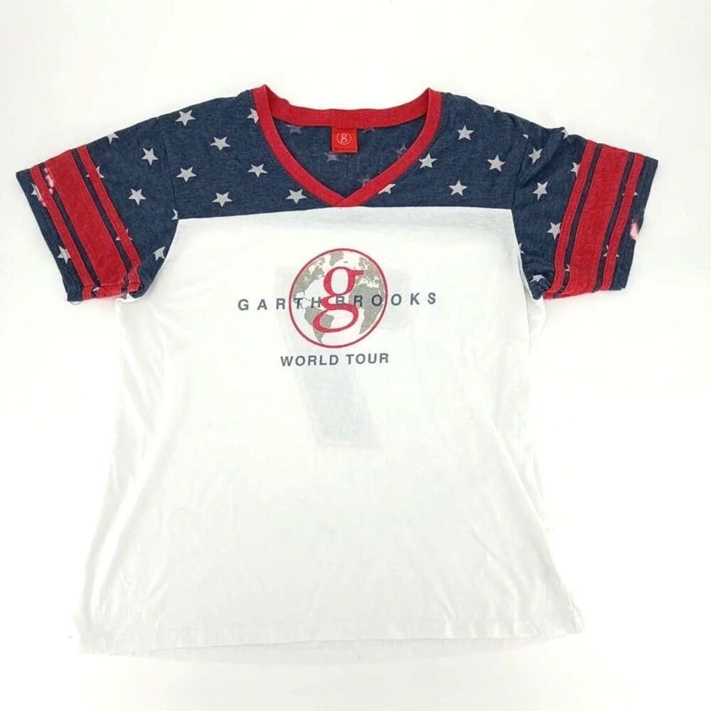 Retro Garth Brooks World Tour Official T Shirt XXL Y2K Western